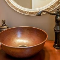 Winner of the NY Tri-State NKBA 2015 Best Remodel Half Bathroom